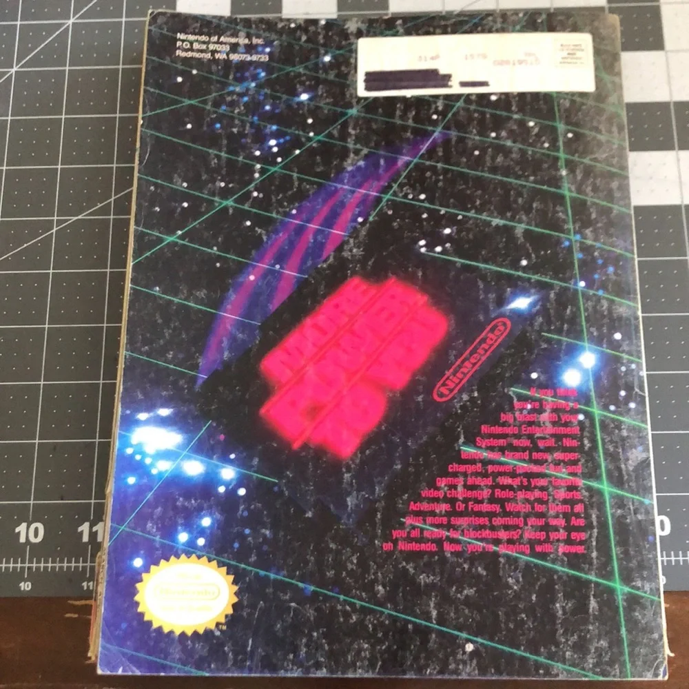 - Vintage Nintendo Power magazine volume 4 January/February 1989